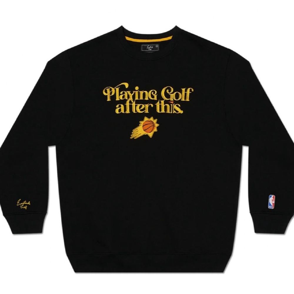 Eastside Golf Playing Golf After This NBA Phoenix Suns Crewneck Sweater Men XL